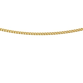 9ct gold 2.8g 17 inch curb Chain